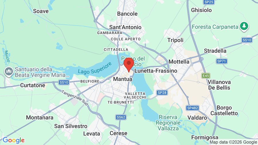 Mappa Ca' Uberti Palace Hotel