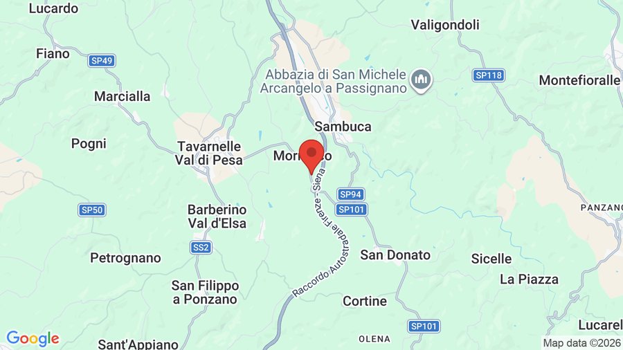 Mappa Chianti Village Morrocco