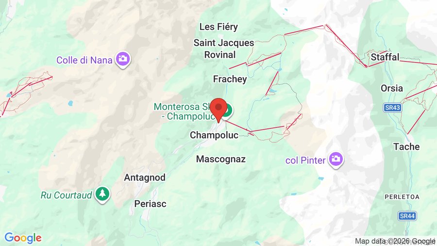 Mappa Au Charmant Petit Lac