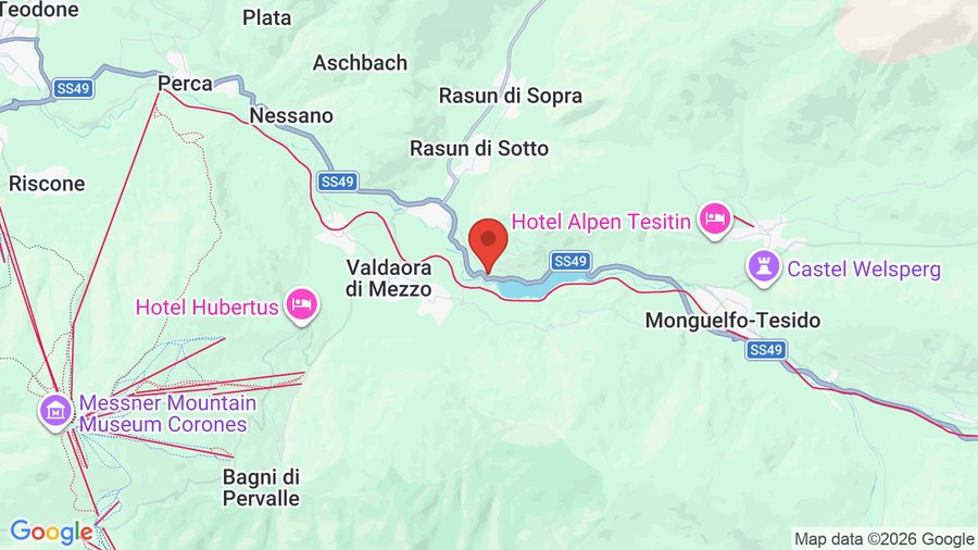 Mappa Hotel Alte Goste & Residence Iris