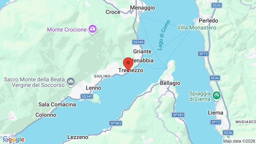 Mappa Hotel Bazzoni et du Lac
