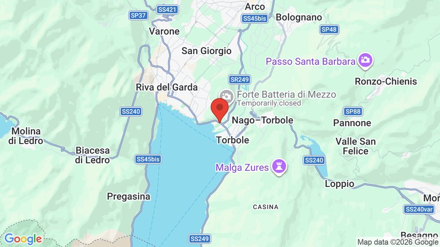 Mappa Hotel Angelini