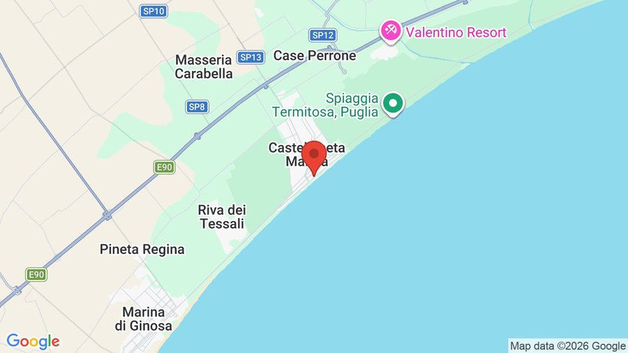 Mappa Ticho's Greenblu Hotel