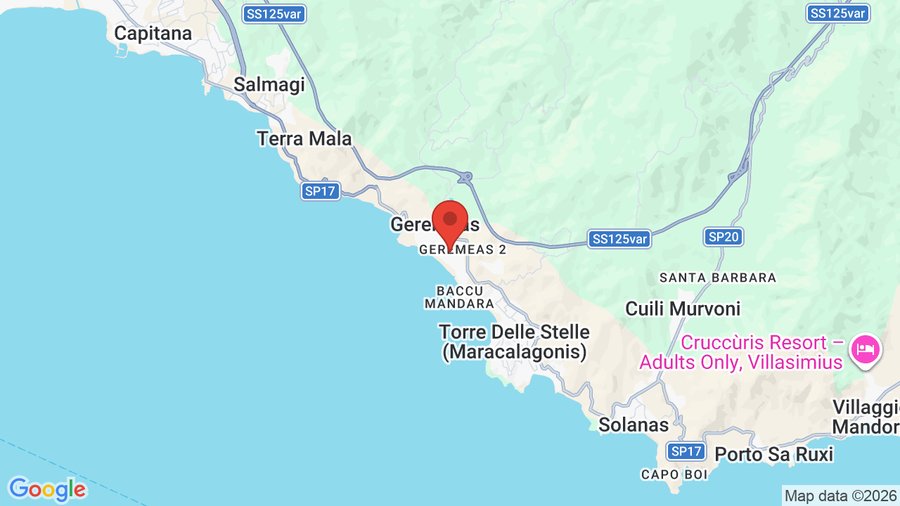 Mappa Calaserena Resort