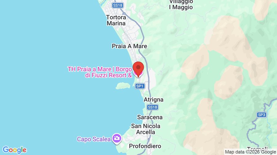 Mappa Th Praia a Mare Borgo di Fiuzzi Resort & Spa