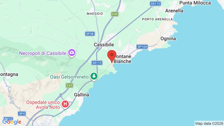 Mappa Futura Club Spiagge Bianche